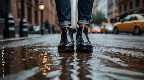 galoshes with new design  photo