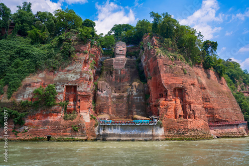 The Giant Leshan Buddha, in the southern part of Sichuan, China, near the city of Leshan, is the biggest and tallest stone Buddha statue in the world