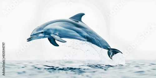 Dolphin Leaping Out of Water