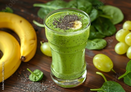 Healthy Green Smoothie Recipe for Fitness Enthusiasts Generative AI