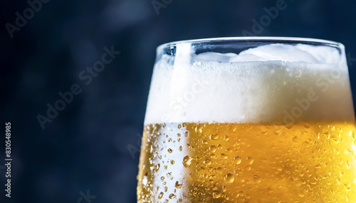 Wallpaper Mural Stuff shot of draft beer poured into a glass Torontodigital.ca