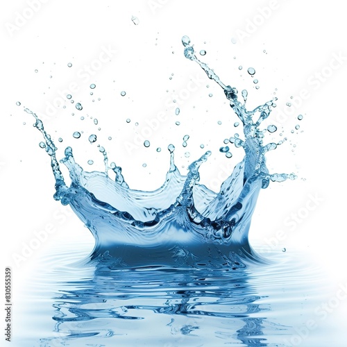 water splashing illustration