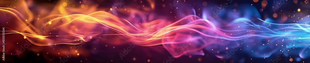Multi colored smoke texture on a black background. Texture and abstract art Multi colored smoke texture on a black background. Texture and abstract art