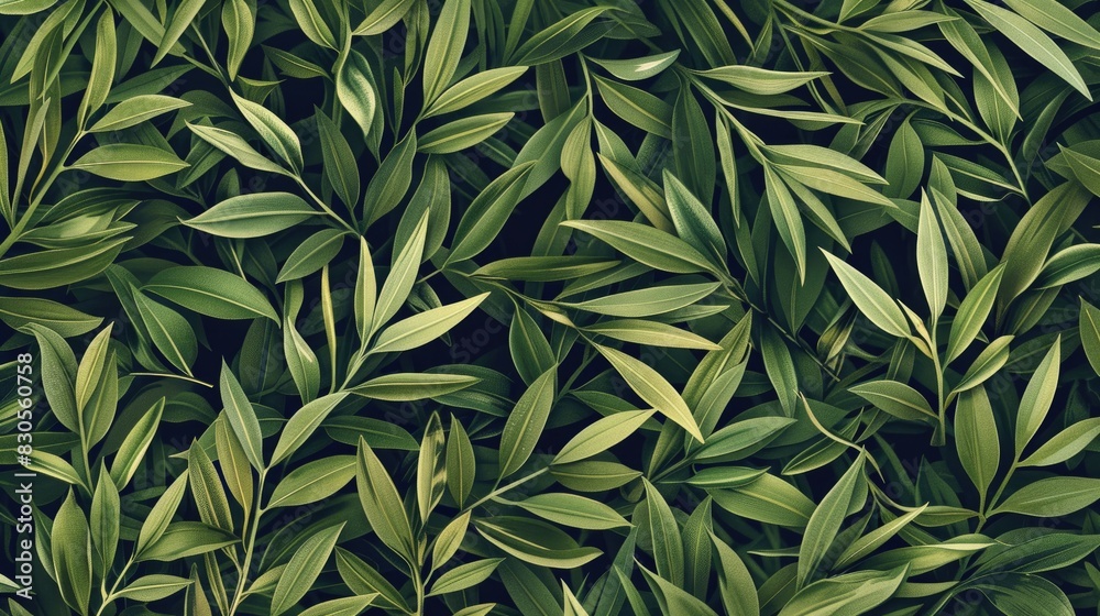 Pattern of wild grass leaves on a background Pattern of wild grass leaves on a background