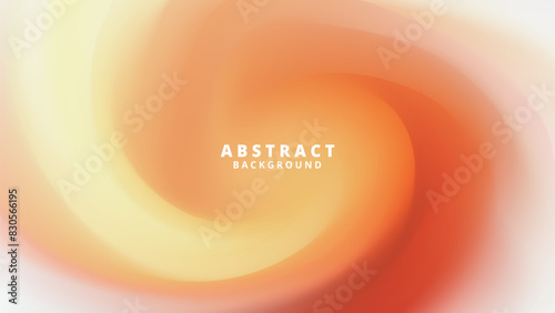 Captivating abstract mesh blur background that commands attention with its harmonious white, orange, and yellow gradient wave design