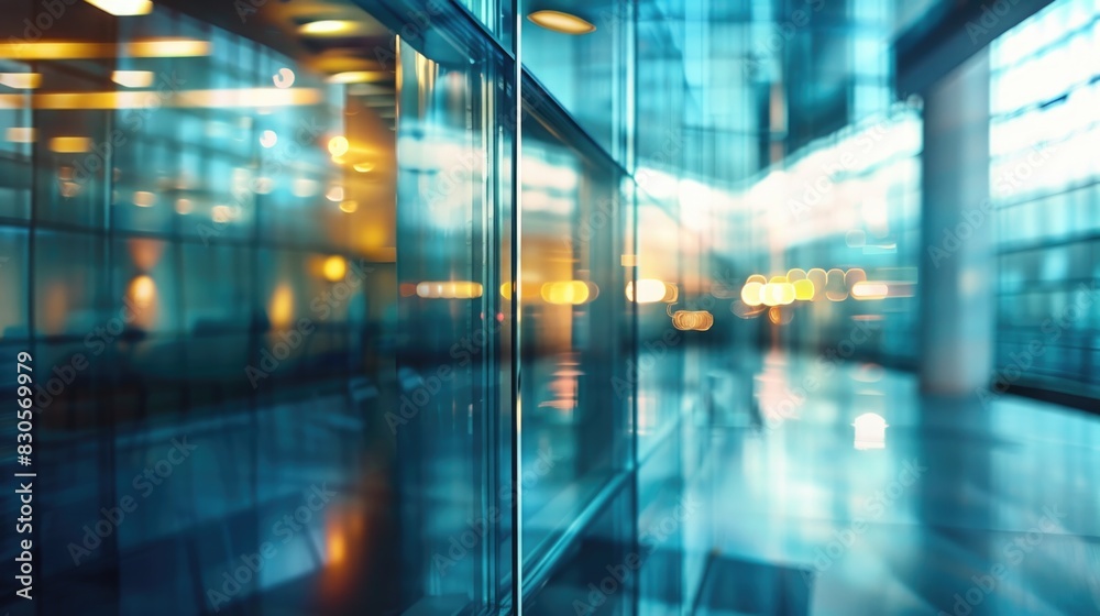 A blurry image of a large, empty room with a lot of glass windows. The room appears to be a large, modern office space with a lot of natural light coming in through the windows A blurry image of a large, empty room with a lot of glass windows. The room appears to be a large, modern office space with a lot of natural light coming in through the windows