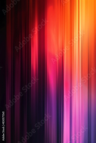Dark background with multicolored light blur gradient