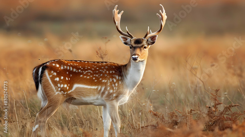 deer in the forest photo