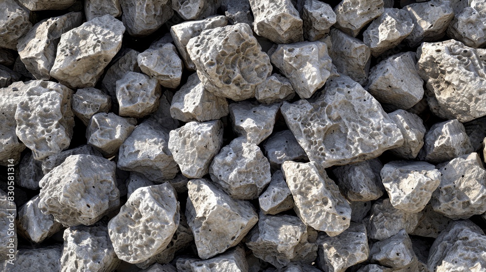 A stack of rocks atop larger stacks, resting on yet more rocks A stack of rocks atop larger stacks, resting on yet more rocks