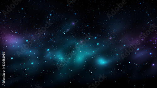Wallpaper Mural Digital dark green glitter starry sky abstract graphic poster background Torontodigital.ca