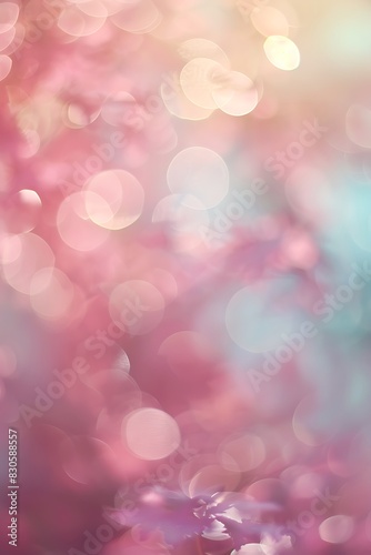 Soft pastel gradient background with a dreamy, abstract blur