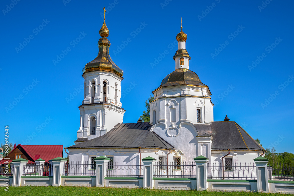 Church of the Transfiguration of the Savior. Bezhetsk, Tver region. Russia