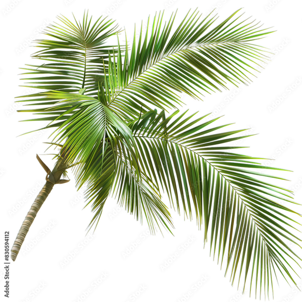 Fototapeta premium palm tree isolated on white