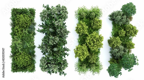 Vertical Garden Panels - Generative AI