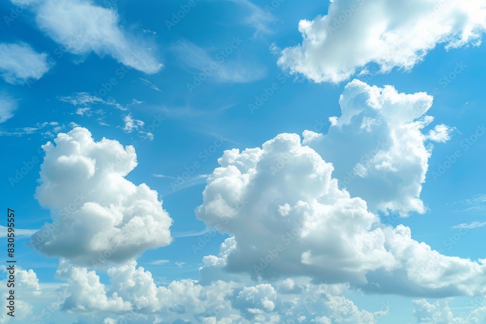 Abstract white cloud and blue sky in sunny day texture background. Abstract white cloud and blue sky in sunny day texture background.