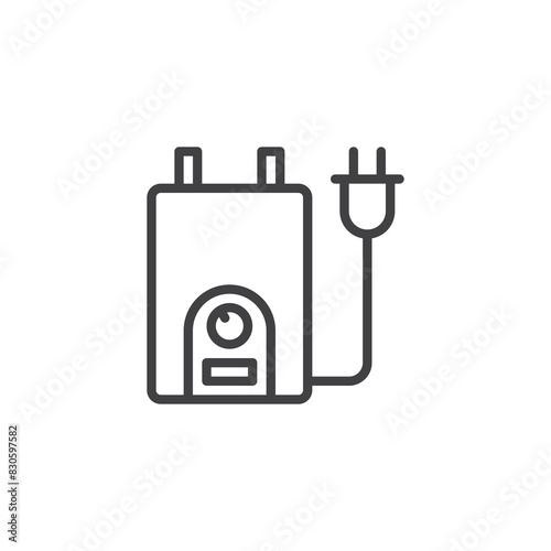 Water Heater line icon
