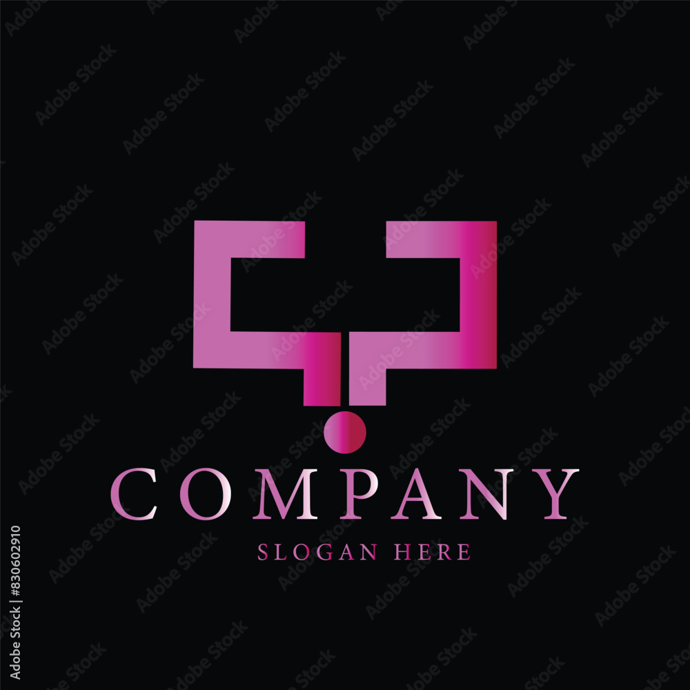 Obraz premium logo design company slogan here 