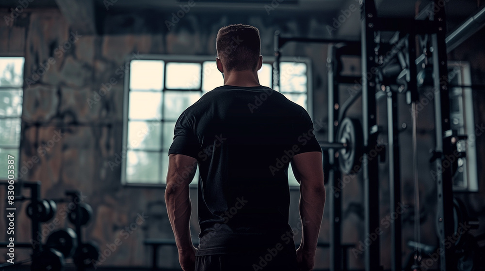 trainer in the gym trainer in the gym