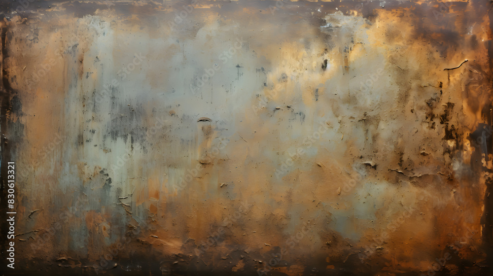Digital rusted old painted metal sheet graphics poster background Digital rusted old painted metal sheet graphics poster background