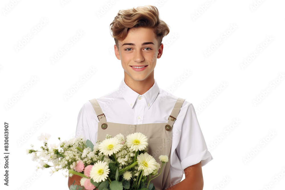 The Bloom Bearer on White or PNG Transparent Background. The Bloom Bearer on White or PNG Transparent Background.