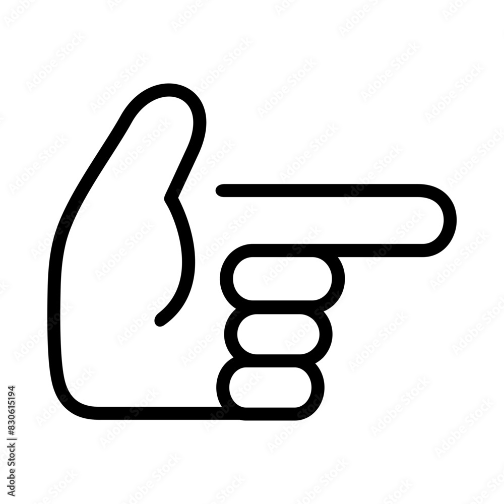 Obraz premium Hand Sign