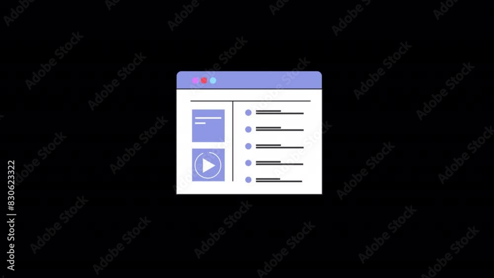 Web Interface Icons Motion Graphics Pack is an elegant collection of animated icons ideal for digital presentations, website UI/UX demos, and social media marketing. 4K resolution with alpha channel.
Web Interface Icons Motion Graphics Pack is an elegant collection of animated icons ideal for digital presentations, website UI/UX demos, and social media marketing. 4K resolution with alpha channel.