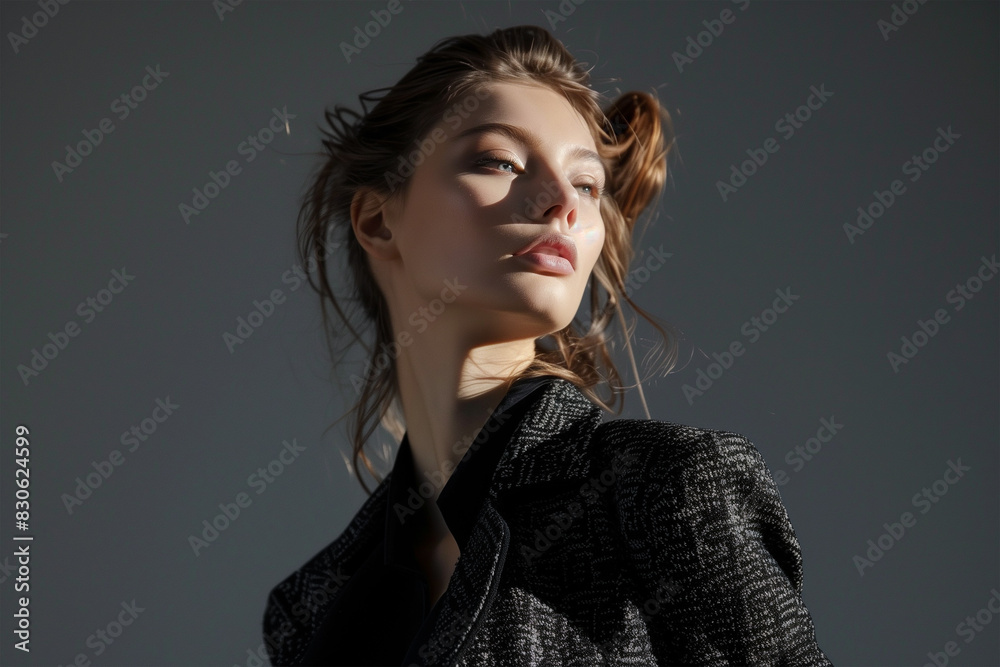 fashion model in fashion show walking portrait high fashion isolated fashion model in fashion show walking portrait high fashion isolated