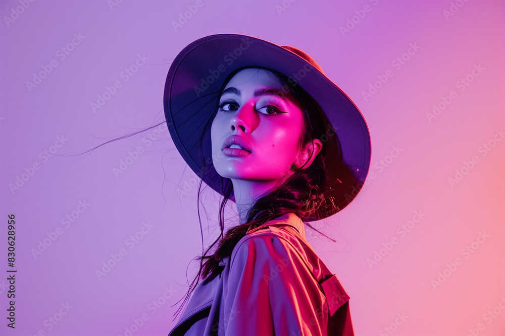 fashion model in fashion show walking portrait high fashion isolated fashion model in fashion show walking portrait high fashion isolated