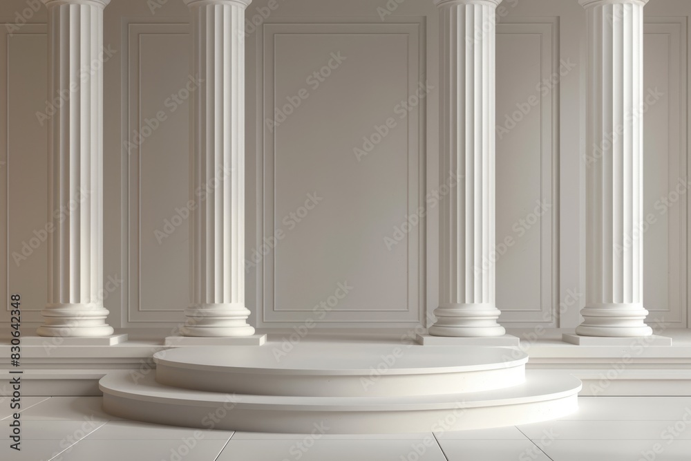 Classical Empty Podium Classical Empty Podium
