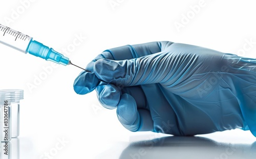 The incidence of needle puncture injuries among nurses and the procedures for prevention. photo