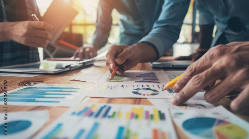 Data-driven marketing strategy for startups: Collaboration is key. Startup team analyzes data to fuel strategic marketing decisions. Data-driven marketing strategy for startups: Collaboration is key. Startup team analyzes data to fuel strategic marketing decisions.