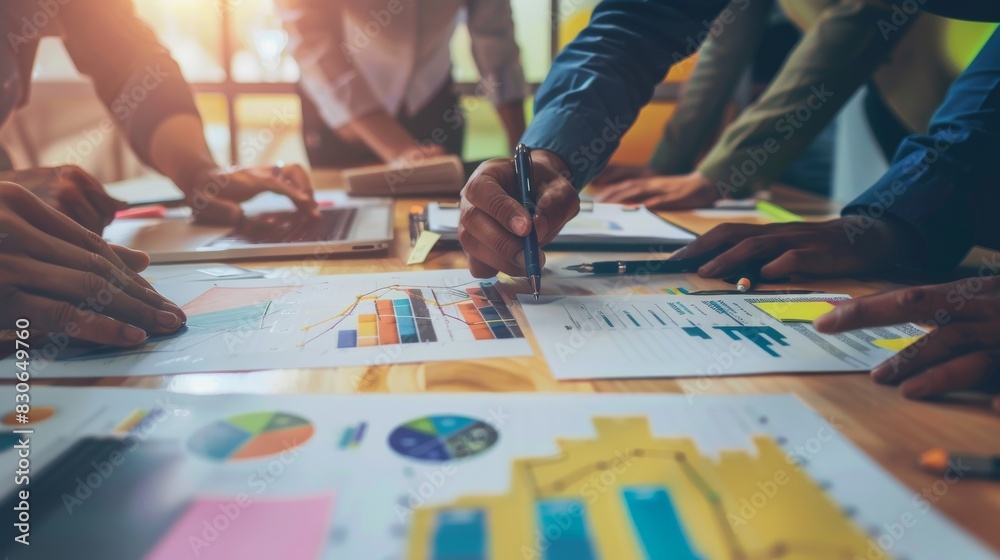 Data-driven marketing strategy for startups: Collaboration is key. Startup team analyzes data to fuel strategic marketing decisions. Data-driven marketing strategy for startups: Collaboration is key. Startup team analyzes data to fuel strategic marketing decisions.