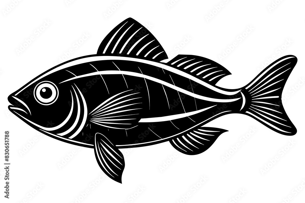 fish silhouette vector illustration fish silhouette vector illustration