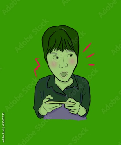 child with screen