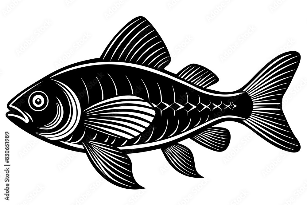 fish silhouette vector illustration fish silhouette vector illustration