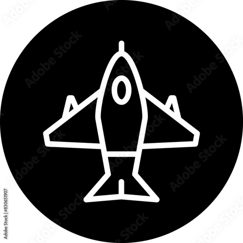 Vector Design Jet Icon Style