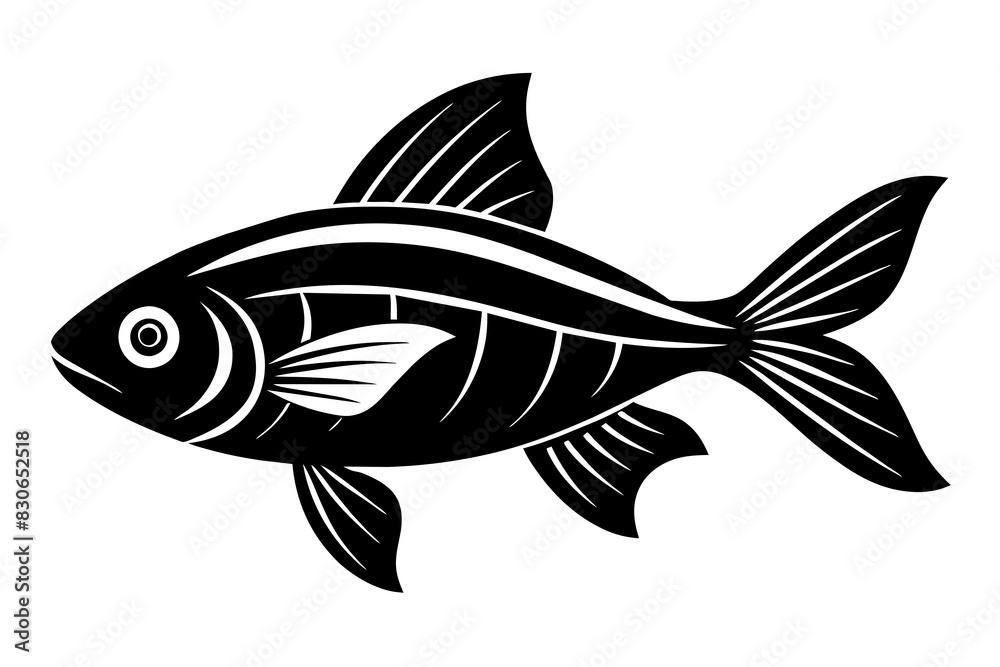 fish silhouette vector illustration fish silhouette vector illustration