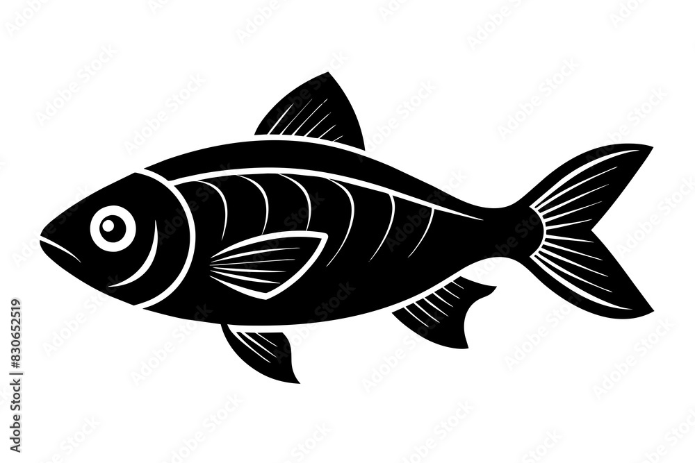 fish silhouette vector illustration fish silhouette vector illustration