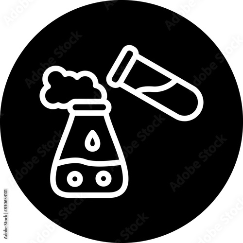 Vector Design Chemical Reaction Icon Style