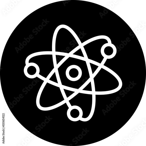 Vector Design Atom Icon Style