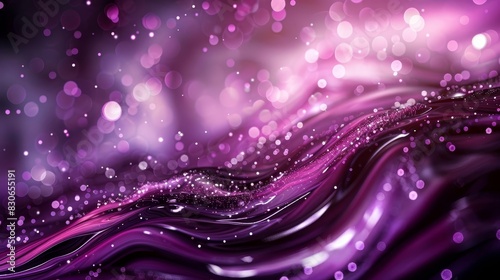 Luxurious deep plum and silver hues adorn Friendship Day background flowing textures sparkling effects reflecting treasured friendships background photo