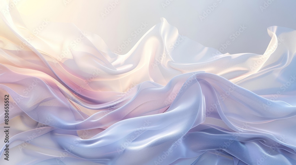 Obraz premium Chic Friendship Day setting ivory & periwinkle gradients shimmering rays background