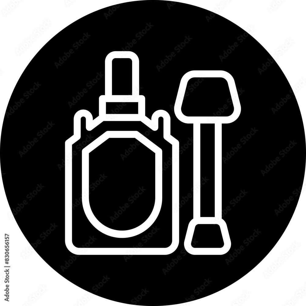 Vector Design Correction Fluid Icon Style Vector Design Correction Fluid Icon Style
