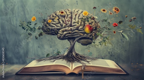 The concept of learning is the Tree of Knowledge symbolizing the triumph of reason