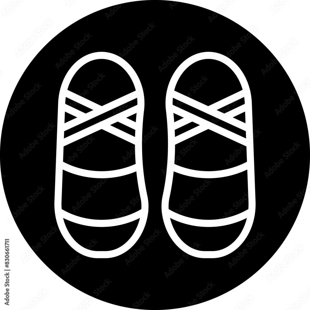 Vector Design Ballet Shoes Icon Style Vector Design Ballet Shoes Icon Style