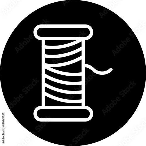Vector Design Spool Icon Style