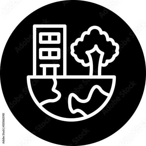 Vector Design Biosphere Icon Style