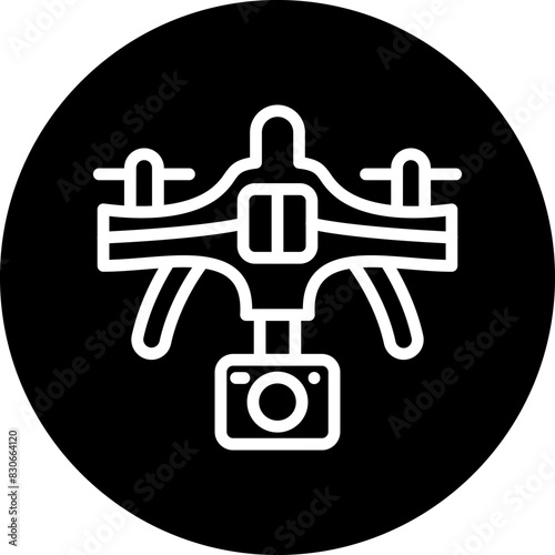 Vector Design Drone Icon Style