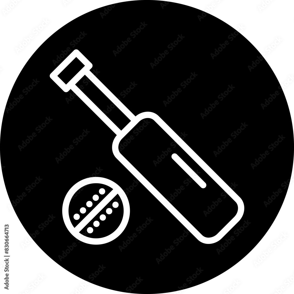 Vector Design Cricket Icon Style Vector Design Cricket Icon Style