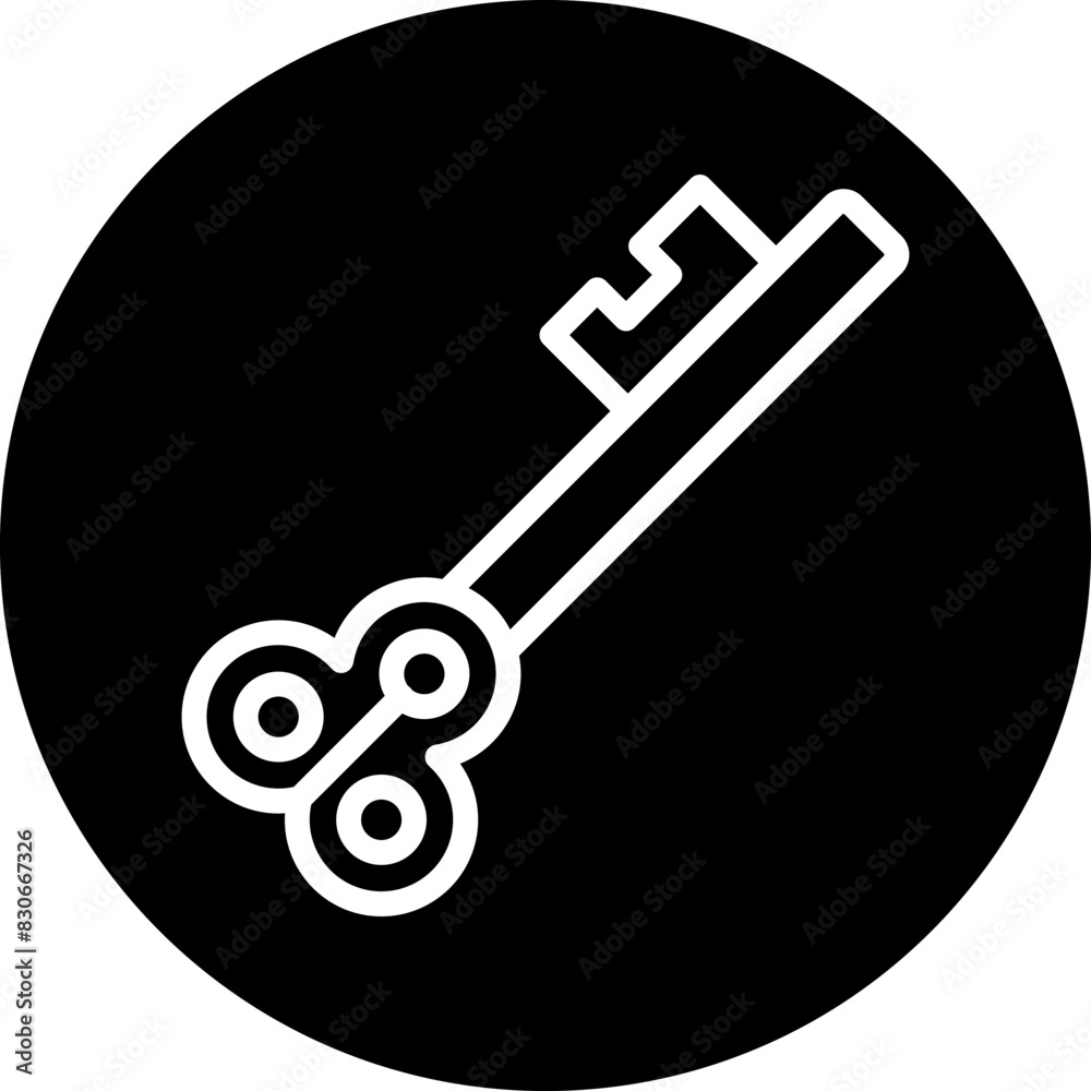 Vector Design Key Icon Style Vector Design Key Icon Style